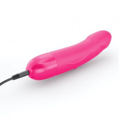 Вібратор Dorcel Real Vibration S Magenta 2.0, діаметр 3,7см, перезаряджається, для зони G Вібратор Dorcel Real Vibration S Magenta 2.0, діаметр 3,7см, перезаряджається, для зони G