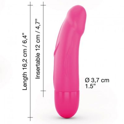 Вібратор Dorcel Real Vibration S Magenta 2.0, діаметр 3,7см, перезаряджається, для зони G Вібратор Dorcel Real Vibration S Magenta 2.0, діаметр 3,7см, перезаряджається, для зони G
