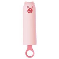 Вібратор CuteVibe Teddy Pink (Black Dildo), реалістичний вібратор під виглядом морозива Вібратор CuteVibe Teddy Pink (Black Dildo), реалістичний вібратор під виглядом морозива
