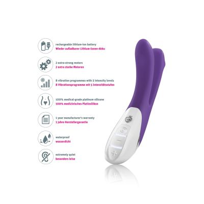 Вібратор Mystim Bon Aparte Purple