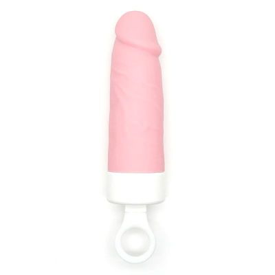 Вібратор CuteVibe Teddy Brown (Pink Dildo), реалістичний вібратор під виглядом морозива Вібратор CuteVibe Teddy Brown (Pink Dildo), реалістичний вібратор під виглядом морозива