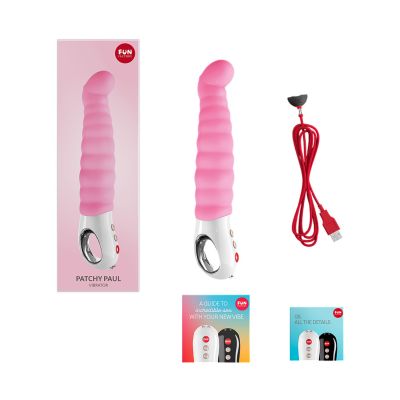 Вібратор зони G Fun Factory PATCHY PAUL candy rose, гнучкий, 12 режимів Вібратор зони G Fun Factory PATCHY PAUL candy rose, гнучкий, 12 режимів