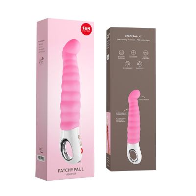 Вібратор зони G Fun Factory PATCHY PAUL candy rose, гнучкий, 12 режимів Вібратор зони G Fun Factory PATCHY PAUL candy rose, гнучкий, 12 режимів