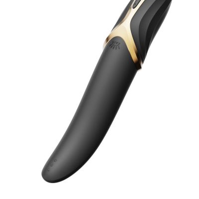 Вібратор Zalo – EVE Obsidian Black, вібрація, ротація, імітація язичка, підігрів Вібратор Zalo – EVE Obsidian Black, вібрація, ротація, імітація язичка, підігрів