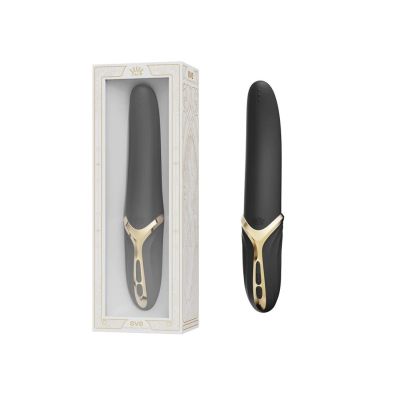 Вібратор Zalo – EVE Obsidian Black, вібрація, ротація, імітація язичка, підігрів Вібратор Zalo – EVE Obsidian Black, вібрація, ротація, імітація язичка, підігрів