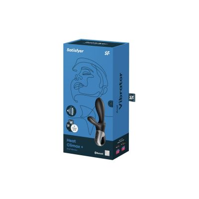 Універсальний смарт вібратор з підігрівом Satisfyer Heat Climax + Універсальний смарт вібратор з підігрівом Satisfyer Heat Climax +