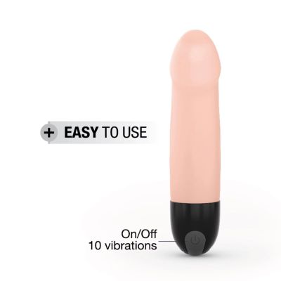 Вібратор Dorcel Real Vibration S Flesh 2.0, діаметр 3,7см, перезаряджається, для зони G Вібратор Dorcel Real Vibration S Flesh 2.0, діаметр 3,7см, перезаряджається, для зони G