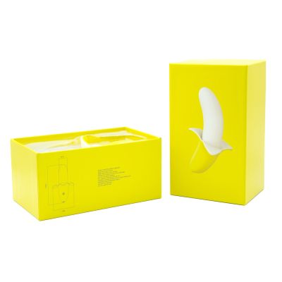 Вібратор Banana Bliss Mini Silicone Vibrator, 10 режимів вібрації, водонепроникний Вібратор Banana Bliss Mini Silicone Vibrator, 10 режимів вібрації, водонепроникний
