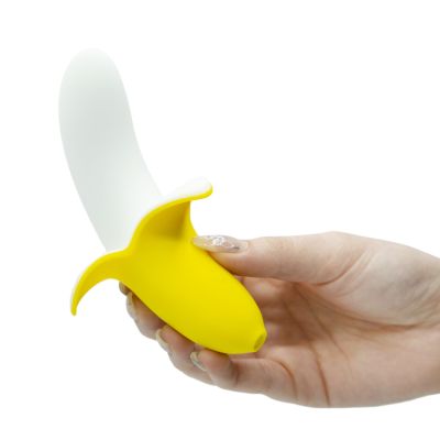Вібратор Banana Bliss Mini Silicone Vibrator, 10 режимів вібрації, водонепроникний Вібратор Banana Bliss Mini Silicone Vibrator, 10 режимів вібрації, водонепроникний