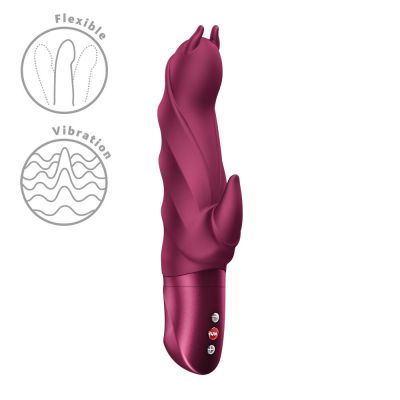Вібратор Fun Factory Darling Devil Wine Red Вібратор Fun Factory Darling Devil Wine Red
