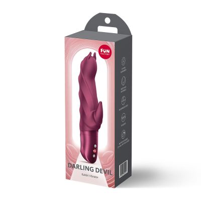 Вібратор Fun Factory Darling Devil Wine Red