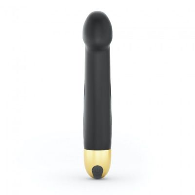 Вібратор Dorcel Real Vibration M Gold 2.0, діаметр 3,7см, перезаряджається, для зони G