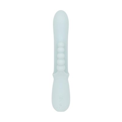Вібратор-кролик Good Vibes Only - SAGE Triple Stimulation Vibe Soft Silicone - Blue Вібратор-кролик Good Vibes Only - SAGE Triple Stimulation Vibe Soft Silicone - Blue