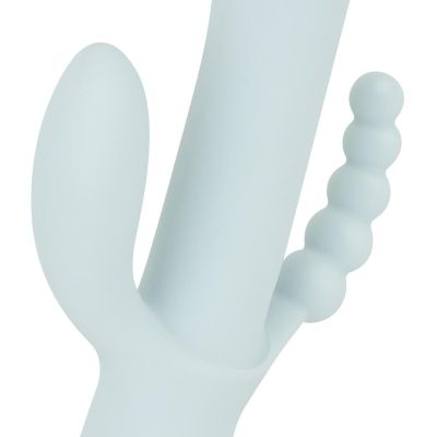 Вібратор-кролик Good Vibes Only - SAGE Triple Stimulation Vibe Soft Silicone - Blue Вібратор-кролик Good Vibes Only - SAGE Triple Stimulation Vibe Soft Silicone - Blue