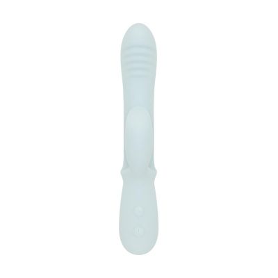 Вібратор-кролик Good Vibes Only - SAGE Triple Stimulation Vibe Soft Silicone - Blue Вібратор-кролик Good Vibes Only - SAGE Triple Stimulation Vibe Soft Silicone - Blue