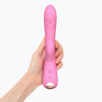 Вібратор-кролик зі спрямованим масажем зони G - Love To Love Bunny&Clyde - Pink Passion Вібратор-кролик зі спрямованим масажем зони G - Love To Love Bunny&Clyde - Pink Passion