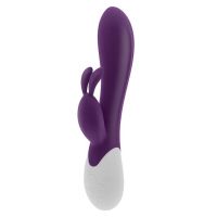 Вібратор-кролик S Pleasures Premium Corabi Rabbit, фіолетовий, вушка для клітора, 16 режимів, нагрів Вібратор-кролик S Pleasures Premium Corabi Rabbit, фіолетовий, вушка для клітора, 16 режимів, нагрів