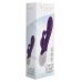 Вібратор-кролик S Pleasures Premium Corabi Rabbit, фіолетовий, вушка для клітора, 16 режимів, нагрів