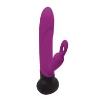 Вібратор з обертанням стовбура Adrien Lastic Mini Bonnie з петелькою для пальчика Вібратор з обертанням стовбура Adrien Lastic Mini Bonnie з петелькою для пальчика
