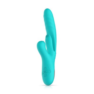 Вібратор-кролик Good Vibes Only - Lisa Thrusting Rabbit Vibrator with G-Spot Stimulator Вібратор-кролик Good Vibes Only - Lisa Thrusting Rabbit Vibrator with G-Spot Stimulator