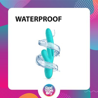 Вібратор-кролик Good Vibes Only - Lisa Thrusting Rabbit Vibrator with G-Spot Stimulator Вібратор-кролик Good Vibes Only - Lisa Thrusting Rabbit Vibrator with G-Spot Stimulator