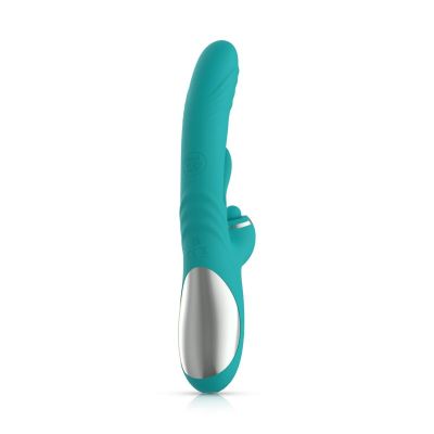Вібратор-кролик Good Vibes Only - Lisa Thrusting Rabbit Vibrator with G-Spot Stimulator Вібратор-кролик Good Vibes Only - Lisa Thrusting Rabbit Vibrator with G-Spot Stimulator