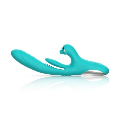 Вібратор-кролик Good Vibes Only - Lisa Thrusting Rabbit Vibrator with G-Spot Stimulator Вібратор-кролик Good Vibes Only - Lisa Thrusting Rabbit Vibrator with G-Spot Stimulator