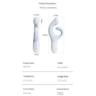 Вібратор-кролик KisToy Big G Вібратор-кролик KisToy Big G