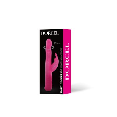 Вібратор-кролик Dorcel Baby Rabbit Magenta 2.0 з перлинним масажем і головкою, що обертається Вібратор-кролик Dorcel Baby Rabbit Magenta 2.0 з перлинним масажем і головкою, що обертається