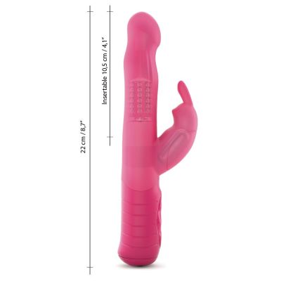 Вібратор-кролик Dorcel Baby Rabbit Magenta 2.0 з перлинним масажем і головкою, що обертається Вібратор-кролик Dorcel Baby Rabbit Magenta 2.0 з перлинним масажем і головкою, що обертається