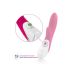 Вібратор-кролик Mystim Danny Divido Pink з глибокою вібрацією, 2 мотори