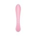 Двосторонній вібратор-кролик Satisfyer Triple Oh Pink, 3 мотори, руків’я-масажер