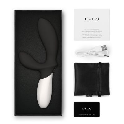 Масажер простати LELO Loki Wave 2 Black, 2 мотори, манливий рух та вібрація