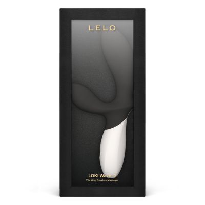 Масажер простати LELO Loki Wave 2 Black, 2 мотори, манливий рух та вібрація