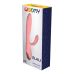 Вібратор-кролик Wooomy Elali Pink Rabbit Vibrator Вібратор-кролик Wooomy Elali Pink Rabbit Vibrator