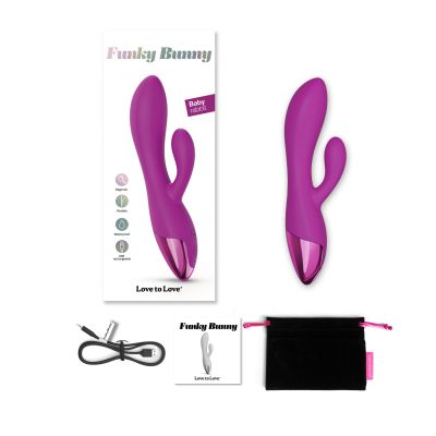 Вібратор-кролик Love To Love FUNKY BUNNY - SWEET ORCHID Вібратор-кролик Love To Love FUNKY BUNNY - SWEET ORCHID