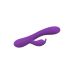 Вібратор-кролик Wooomy Gili-Gili Vibrator with Heat Purple, відросток з вушками, підігрів до 40 °С