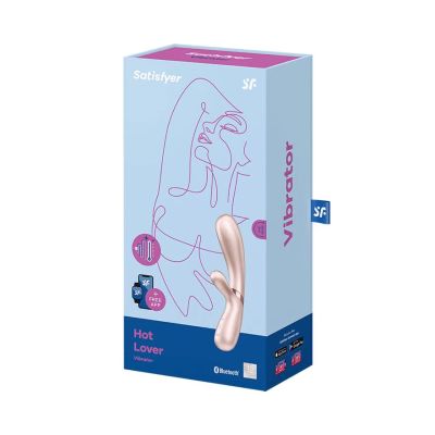 Смартвібратор-кролик із підігрівом Satisfyer Hot Lover Nude