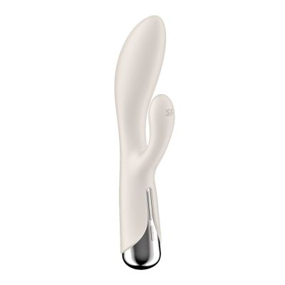 Вібратор-кролик Satisfyer Spinning Rabbit 1 Beige Вібратор-кролик Satisfyer Spinning Rabbit 1 Beige
