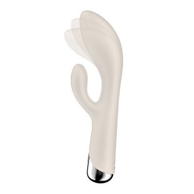 Вібратор-кролик Satisfyer Spinning Rabbit 1 Beige Вібратор-кролик Satisfyer Spinning Rabbit 1 Beige