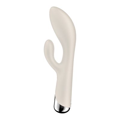 Вібратор-кролик Satisfyer Spinning Rabbit 1 Beige Вібратор-кролик Satisfyer Spinning Rabbit 1 Beige