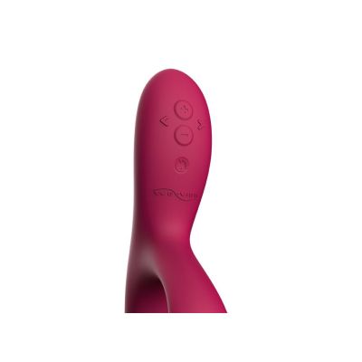 Смартвібратор-кролик We-Vibe Nova Fuchsia, ергономічний, регульований кут нахилу стовбура