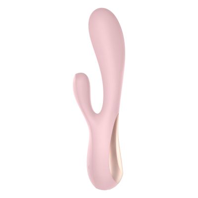 Смартвібратор-кролик Satisfyer Mono Flex Mauve, 2 мотори, керування через інтернет
