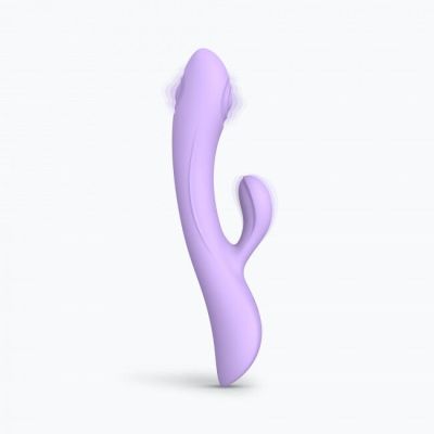 Вібратор-кролик зі спрямованим масажем зони G - Love To Love Bunny&Clyde - Viva Mauve Вібратор-кролик зі спрямованим масажем зони G - Love To Love Bunny&Clyde - Viva Mauve