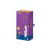 Смартвібратор-кролик із подвійним відростком Satisfyer Double Flex White