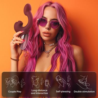 Смарт-вібратор Magic Motion Ponder Red, подвійна стимуляція, віброяйце+язичок для клітора Смарт-вібратор Magic Motion Ponder Red, подвійна стимуляція, віброяйце+язичок для клітора