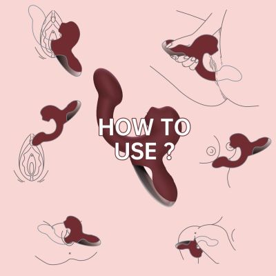 Смарт-вібратор Magic Motion Ponder Red, подвійна стимуляція, віброяйце+язичок для клітора Смарт-вібратор Magic Motion Ponder Red, подвійна стимуляція, віброяйце+язичок для клітора