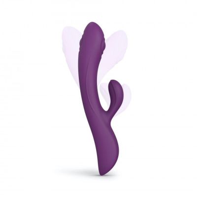 Вібратор-кролик зі спрямованим масажем зони G - Love To Love Bunny&Clyde - Purple Rain Вібратор-кролик зі спрямованим масажем зони G - Love To Love Bunny&Clyde - Purple Rain