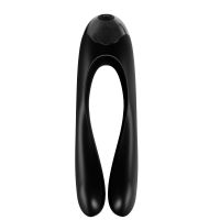 Вібратор на палець Satisfyer Candy Cane Black 