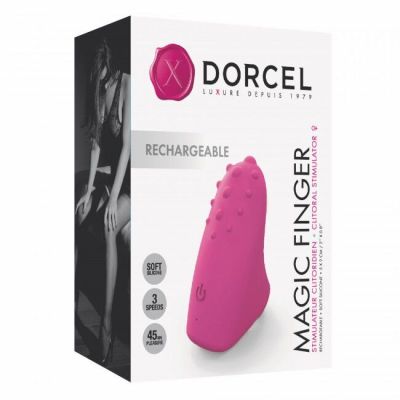 Вібратор на палець Dorcel MAGIC FINGER Rose перезаряджається Вібратор на палець Dorcel MAGIC FINGER Rose перезаряджається